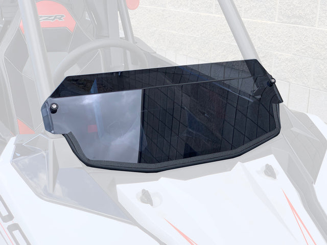 Photo of Polaris RS1 Half Windshield with Billet Clamps by UTVZILLA - Premium for UTVs / Side by Sides