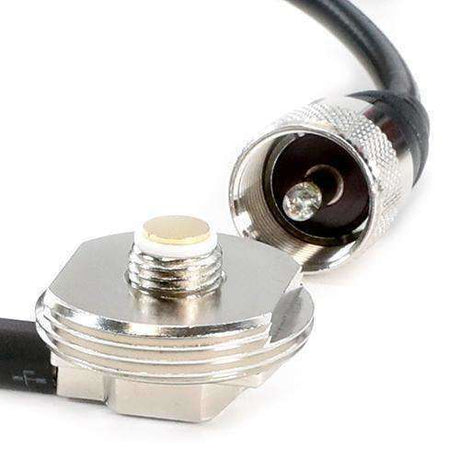 Photo of Antenna Coax Cable with 3/8 NMO Mount by Rugged Radios - Premium for UTVs / Side by Sides