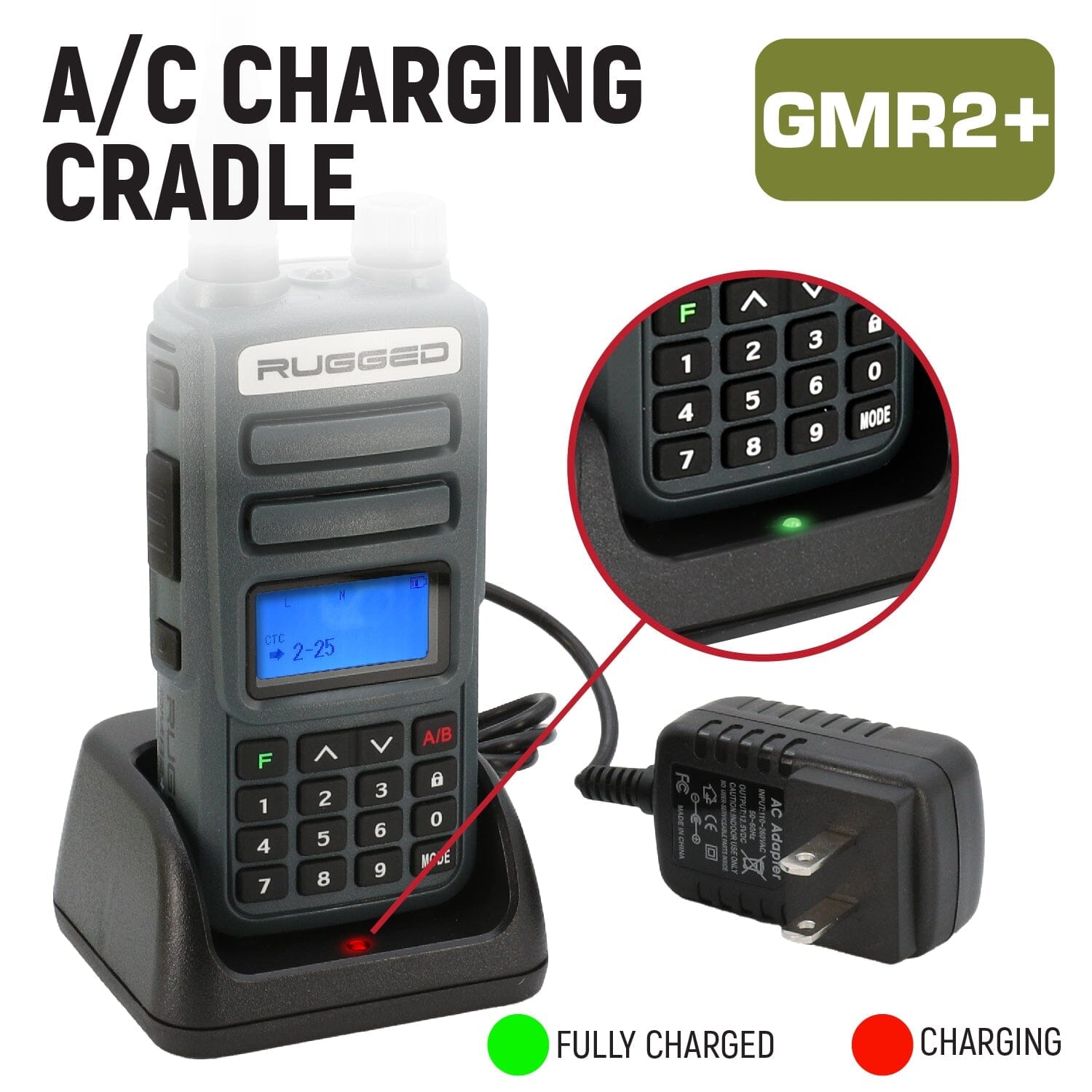 Photo of 2 Pack - Rugged GMR2 PLUS - GMRS and FRS Two Way Handheld Radios by Rugged Radios - Premium for UTVs / Side by Sides