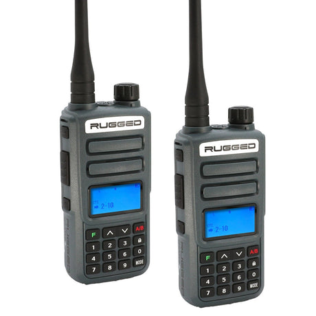Photo of 2 Pack - Rugged GMR2 PLUS - GMRS and FRS Two Way Handheld Radios by Rugged Radios - Premium for UTVs / Side by Sides