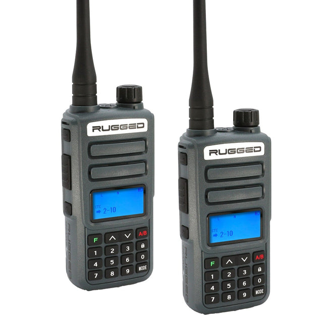 Photo of 2 Pack - Rugged GMR2 PLUS - GMRS and FRS Two Way Handheld Radios by Rugged Radios - Premium for UTVs / Side by Sides