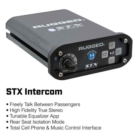 Photo of Rugged Radios - STX STEREO Complete Master Communication Kit with Intercom and 2-Way Radio by Rugged Radios - Premium for UTVs / Side by Sides
