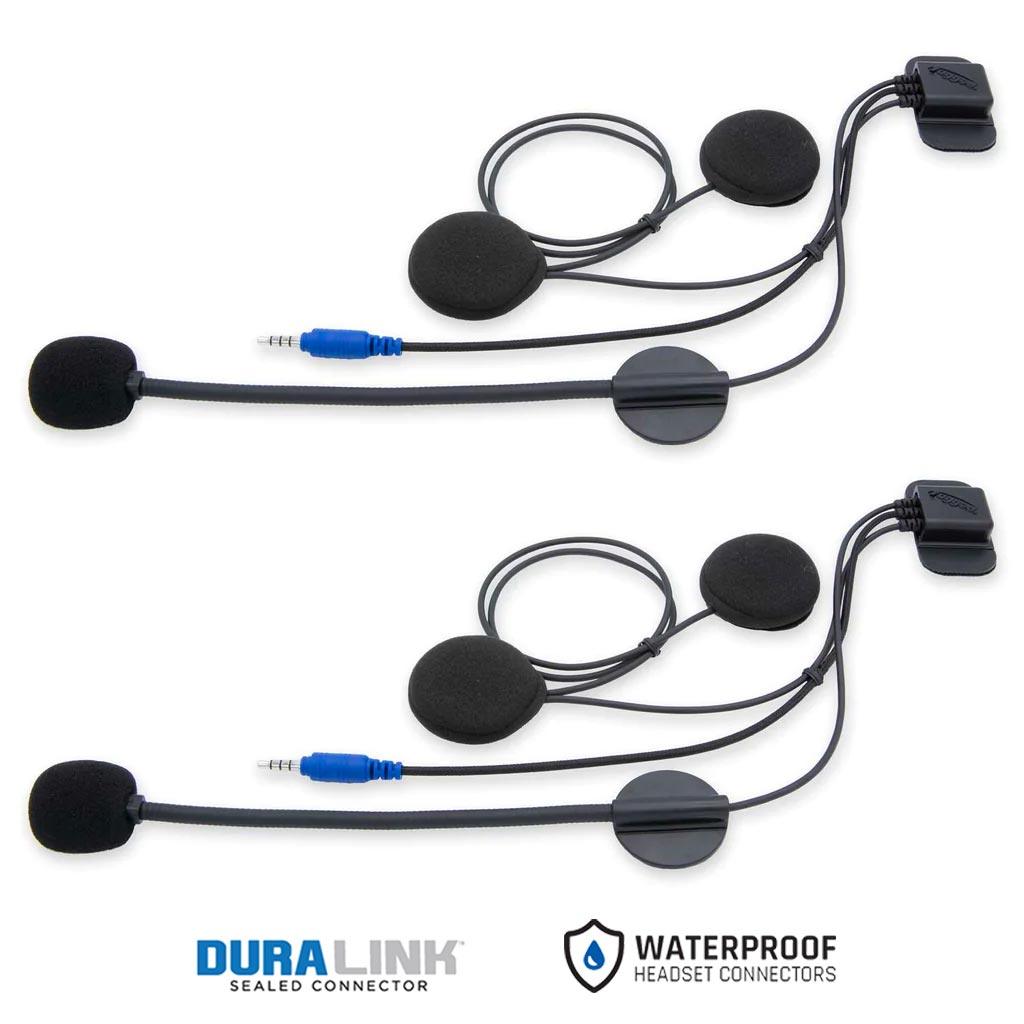 Photo of 2 Person - 364 Super Sport - Communication Intercom System with Helmet Kits by Rugged Radios - Premium for UTVs / Side by Sides