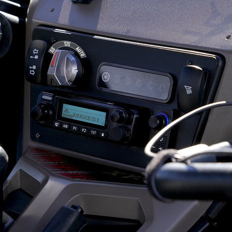 Photo of 2024 Yamaha YXZ 1000R Complete Communication Kit with Bluetooth Intercom and 2-Way Radio by Rugged Radios - Premium for UTVs / Side by Sides