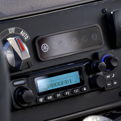 Photo of 2024 Yamaha YXZ 1000R Complete Communication Kit with Bluetooth Intercom and 2-Way Radio by Rugged Radios - Premium for UTVs / Side by Sides