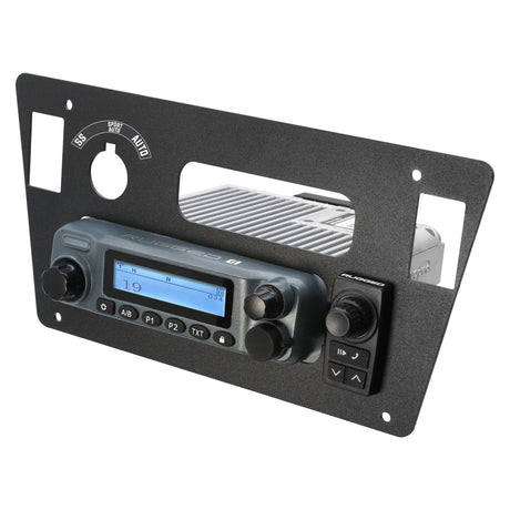 Photo of 2024 Yamaha YXZ Mount for Mobile Radio and 696 Rocker Intercom by Rugged Radios - Premium for UTVs / Side by Sides