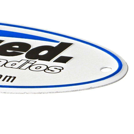 Photo of 3" Metal Rugged Radios Embossed Badge by Rugged Radios - Premium for UTVs / Side by Sides