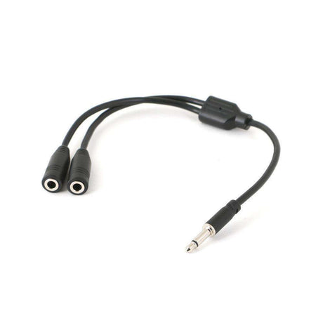 Photo of 3.5mm Mono Plug Y-Splitter for External Speakers by Rugged Radios - Premium for UTVs / Side by Sides