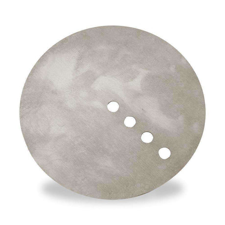 Photo of 6 inch Ground Plane Disc for Antenna Mounting on Aluminum Fiberglass Plastic by Rugged Radios - Premium for UTVs / Side by Sides