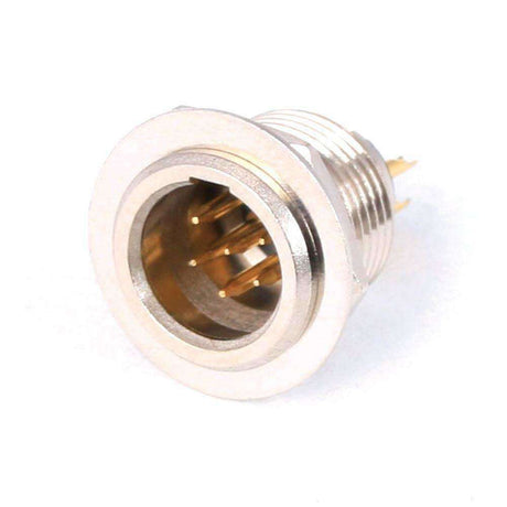 Photo of 6-Pin Panel Mount Mini XLR Connector TB6M by Rugged Radios - Premium for UTVs / Side by Sides