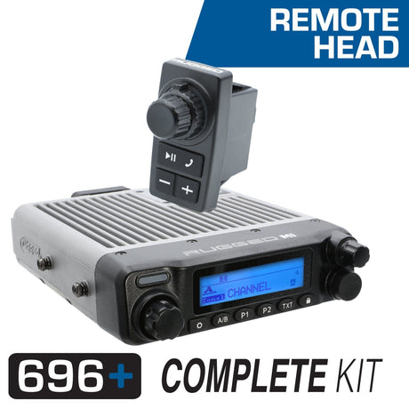 Photo of 696 PLUS Remote Head Complete Master Communication Kit with Intercom and 2-Way Radio by Rugged Radios - Premium for UTVs / Side by Sides