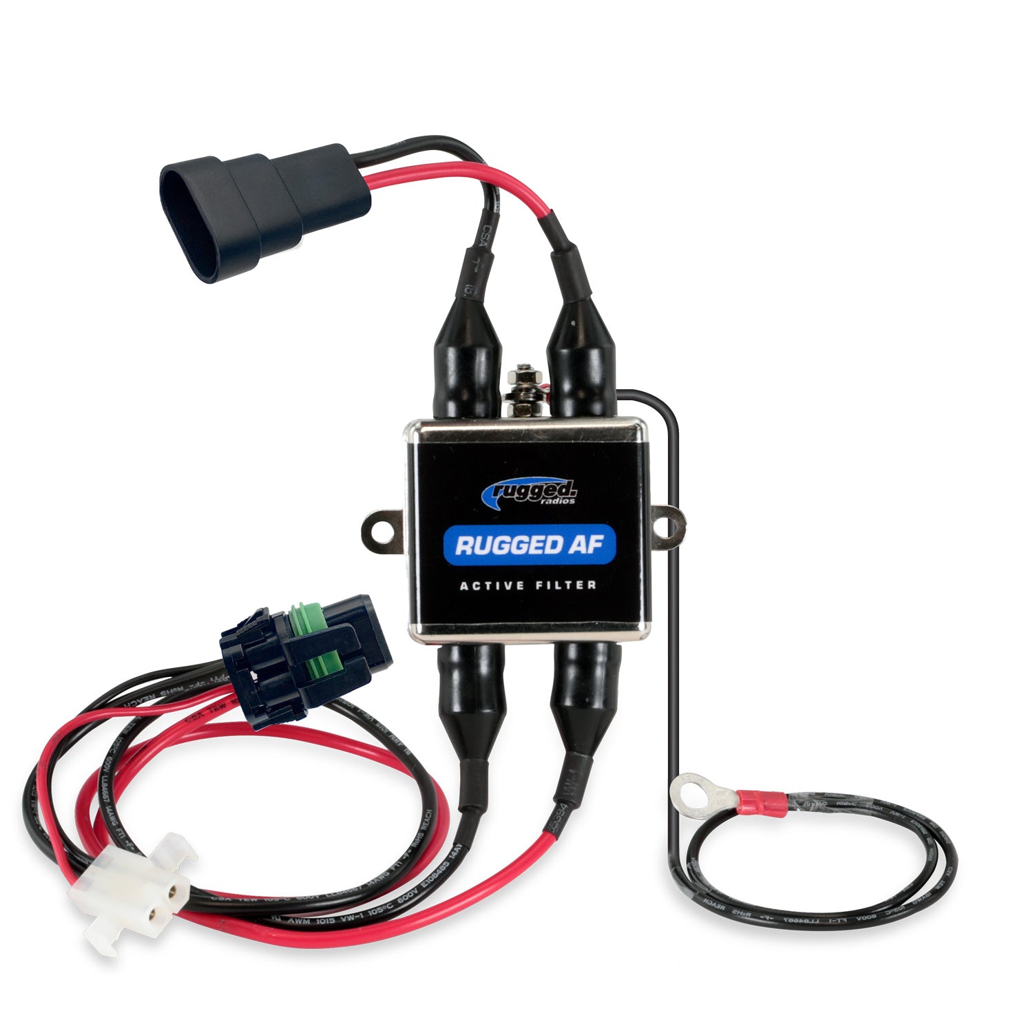 Photo of Rugged Radios Active Noise Filter for Radio and Intercom Systems by Rugged Radios - Premium for UTVs / Side by Sides