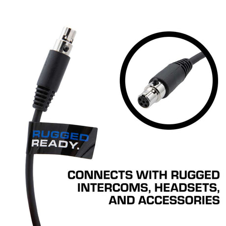 Photo of Radio Kit Plus - M1 RACE SERIES - High Power Waterproof Business Band Mobile Radio Kit with External Speaker by Rugged Radios - Premium for UTVs / Side by Sides