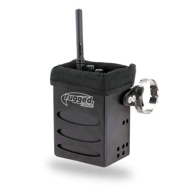 Photo of Aluminum Radio Box for Handheld Radios - Universal Mounting by Rugged Radios - Premium for UTVs / Side by Sides