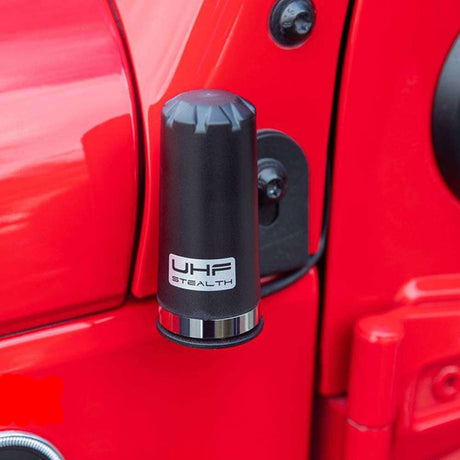 Photo of Antenna Mount for Jeep Wrangler TJ, LJ, JK, JL and Gladiator JT by Rugged Radios - Premium for UTVs / Side by Sides