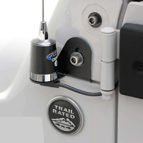 Photo of Antenna Mount for Jeep Wrangler TJ, LJ, JK, JL and Gladiator JT by Rugged Radios - Premium for UTVs / Side by Sides
