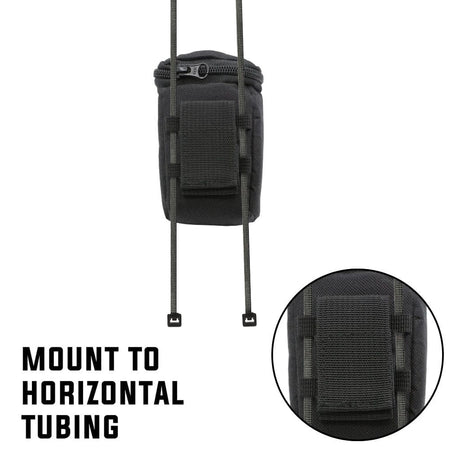 Photo of Ballistic Nylon Radio Bag for Handheld Radios by Rugged Radios - Premium for UTVs / Side by Sides