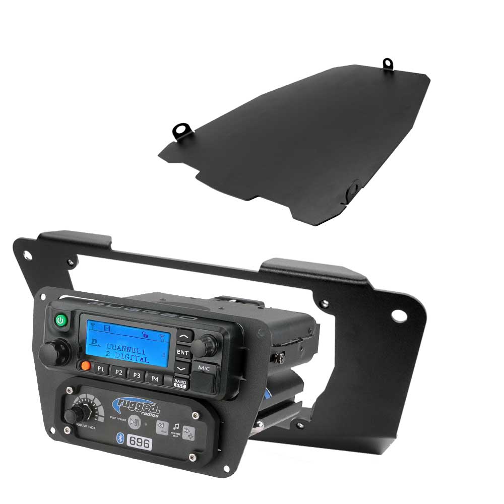 Photo of Rugged Radios - Can-Am Commander and Maverick - Glove Box Multi-Mount Kit for Rugged UTV Radios and Intercoms by Rugged Radios - Premium UTV Mounts for UTVs / Side by Sides