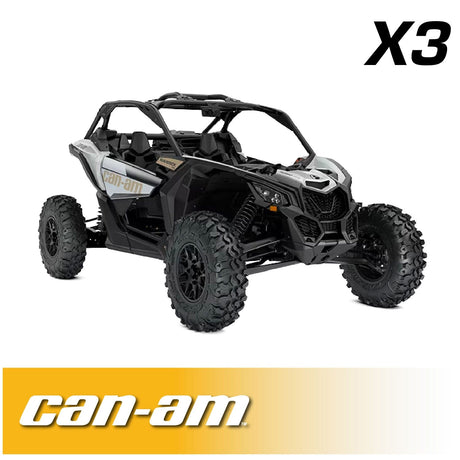Photo of Can-Am Maverick X3 Complete Communication Kit with Bluetooth Intercom and 2-Way Radio by Rugged Radios - Premium for UTVs / Side by Sides