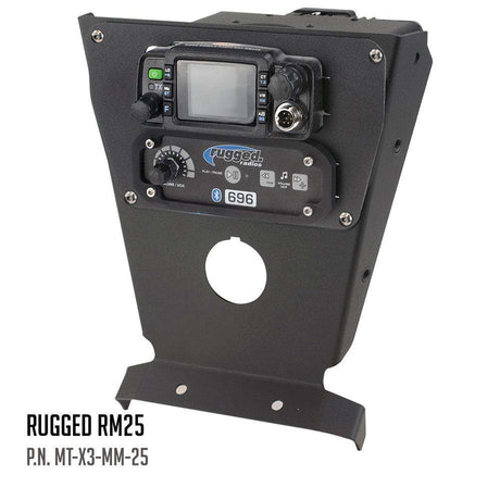Photo of Can-Am X3 Multi Mount Kit for Rugged UTV Intercoms and Radios by Rugged Radios - Premium for UTVs / Side by Sides