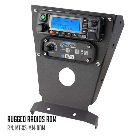 Photo of Can-Am X3 Multi Mount Kit for Rugged UTV Intercoms and Radios by Rugged Radios - Premium for UTVs / Side by Sides