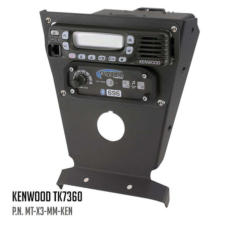 Photo of Can-Am X3 Multi Mount Kit for Rugged UTV Intercoms and Radios by Rugged Radios - Premium for UTVs / Side by Sides