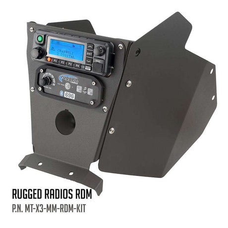 Photo of Can-Am X3 Mounting Kit with Multi Mount and Side Panels by Rugged Radios - Premium for UTVs / Side by Sides