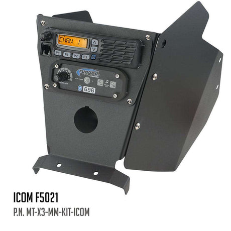 Photo of Can-Am X3 Mounting Kit with Multi Mount and Side Panels by Rugged Radios - Premium for UTVs / Side by Sides