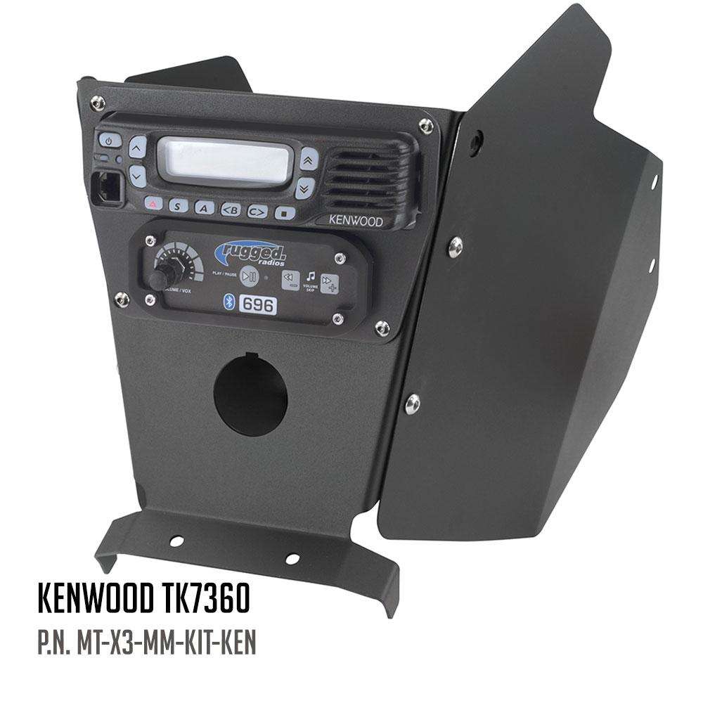 Photo of Rugged Radios - Can-Am X3 Mounting Kit with Multi Mount and Side Panels by Rugged Radios - Premium UTV Mounts for UTVs / Side by Sides