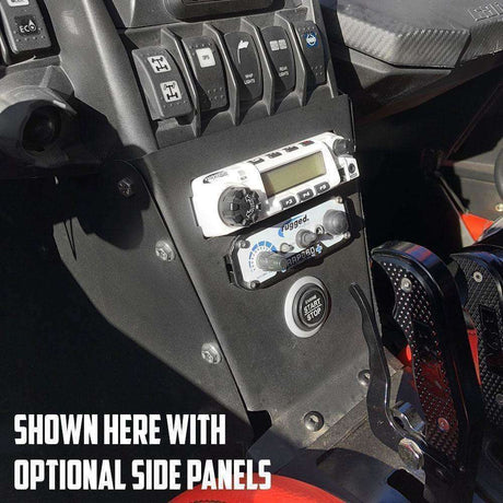 Photo of Can-Am X3 Side Panels for Rugged Multi Mount Install Dash by Rugged Radios - Premium for UTVs / Side by Sides