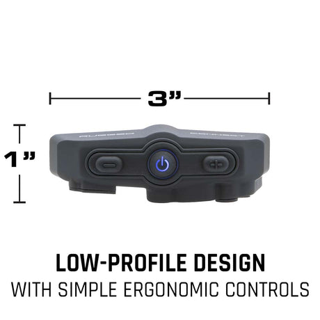 Photo of CONNECT BT2 Bluetooth Headset for Motorcycle Helmet by Rugged Radios - Premium for UTVs / Side by Sides