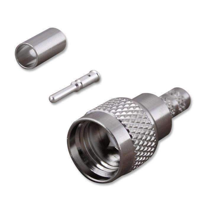 Photo of Crimp On UHF Mini Male Antenna Connector by Rugged Radios - Premium for UTVs / Side by Sides
