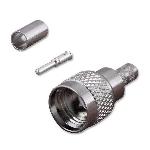 Photo of Crimp On UHF Mini Male Antenna Connector by Rugged Radios - Premium for UTVs / Side by Sides