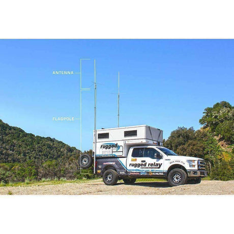 Photo of Base Camp - Digital M1 Mobile Radio with Fiberglass Antenna Kit by Rugged Radios - Premium for UTVs / Side by Sides