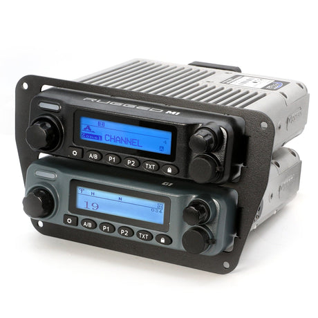 Photo of Dual Radio Multi Mount Insert by Rugged Radios - Premium for UTVs / Side by Sides