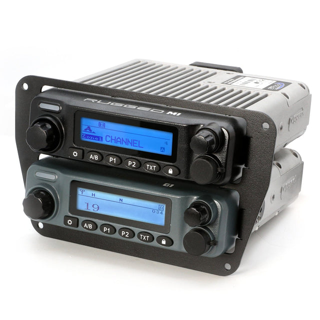 Photo of Dual Radio Multi Mount Insert by Rugged Radios - Premium for UTVs / Side by Sides