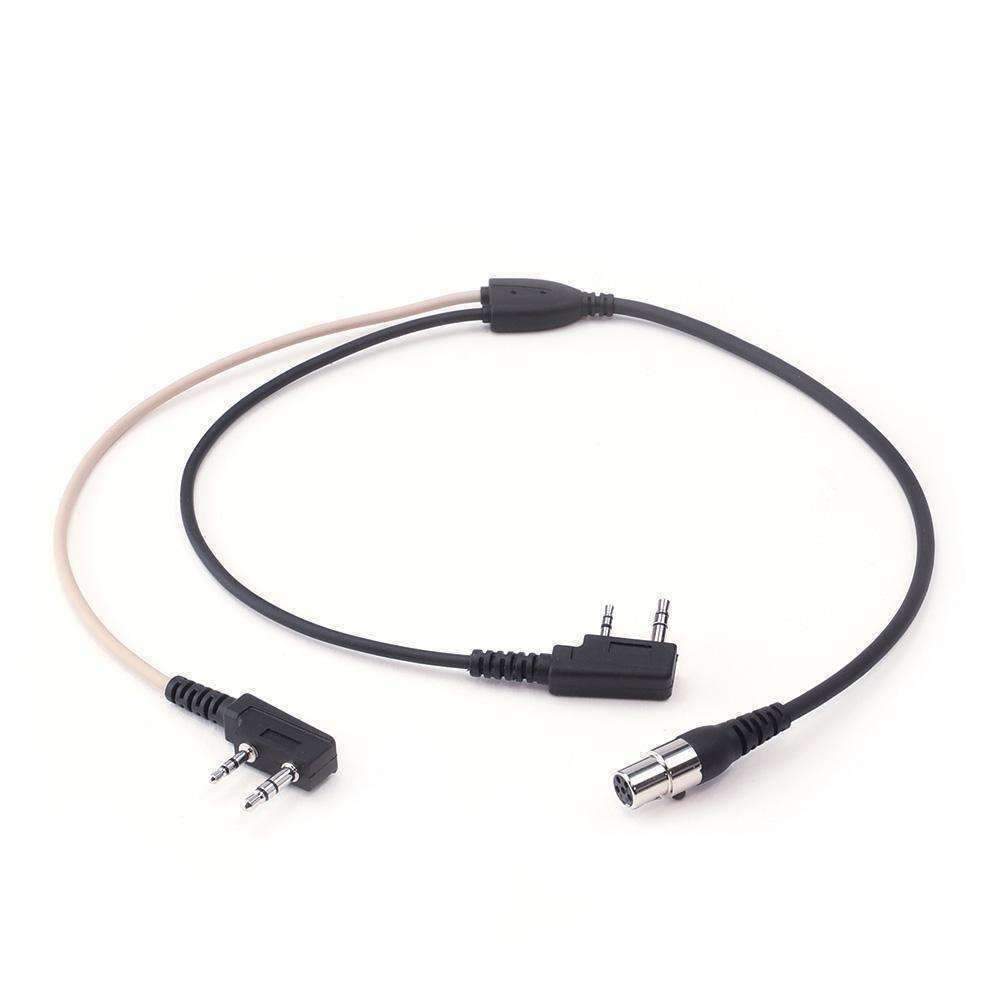 Photo of DUAL RADIO Splitter - Connect 2 Radios with 1 Listen Only and 1 Transmit and Receive by Rugged Radios - Premium for UTVs / Side by Sides