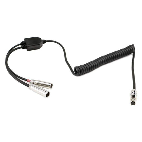 Photo of Dual Radios to Headset Coil Cord Adapter for Crew Chief and Race Control by Rugged Radios - Premium for UTVs / Side by Sides