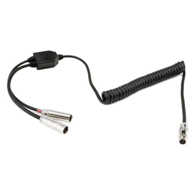 Photo of Dual Radios to Headset Coil Cord Adapter for Crew Chief and Race Control by Rugged Radios - Premium for UTVs / Side by Sides