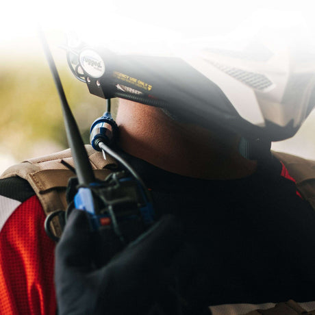 Photo of ENDURO Moto Kit - Includes Helmet Kit and Compact Harness Cable by Rugged Radios - Premium for UTVs / Side by Sides
