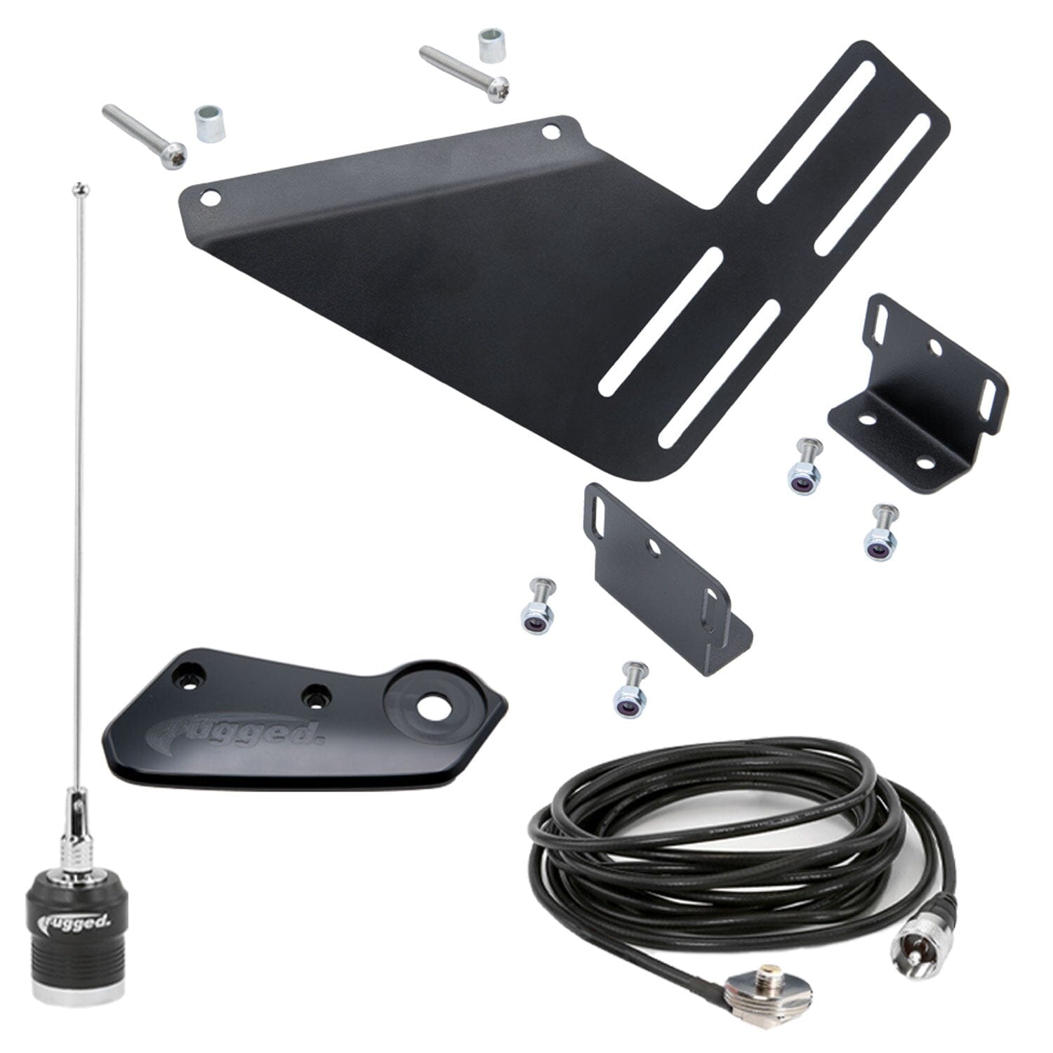 Photo of Ford Bronco Two-Way GMRS Mobile Radio Kit by Rugged Radios - Premium for UTVs / Side by Sides