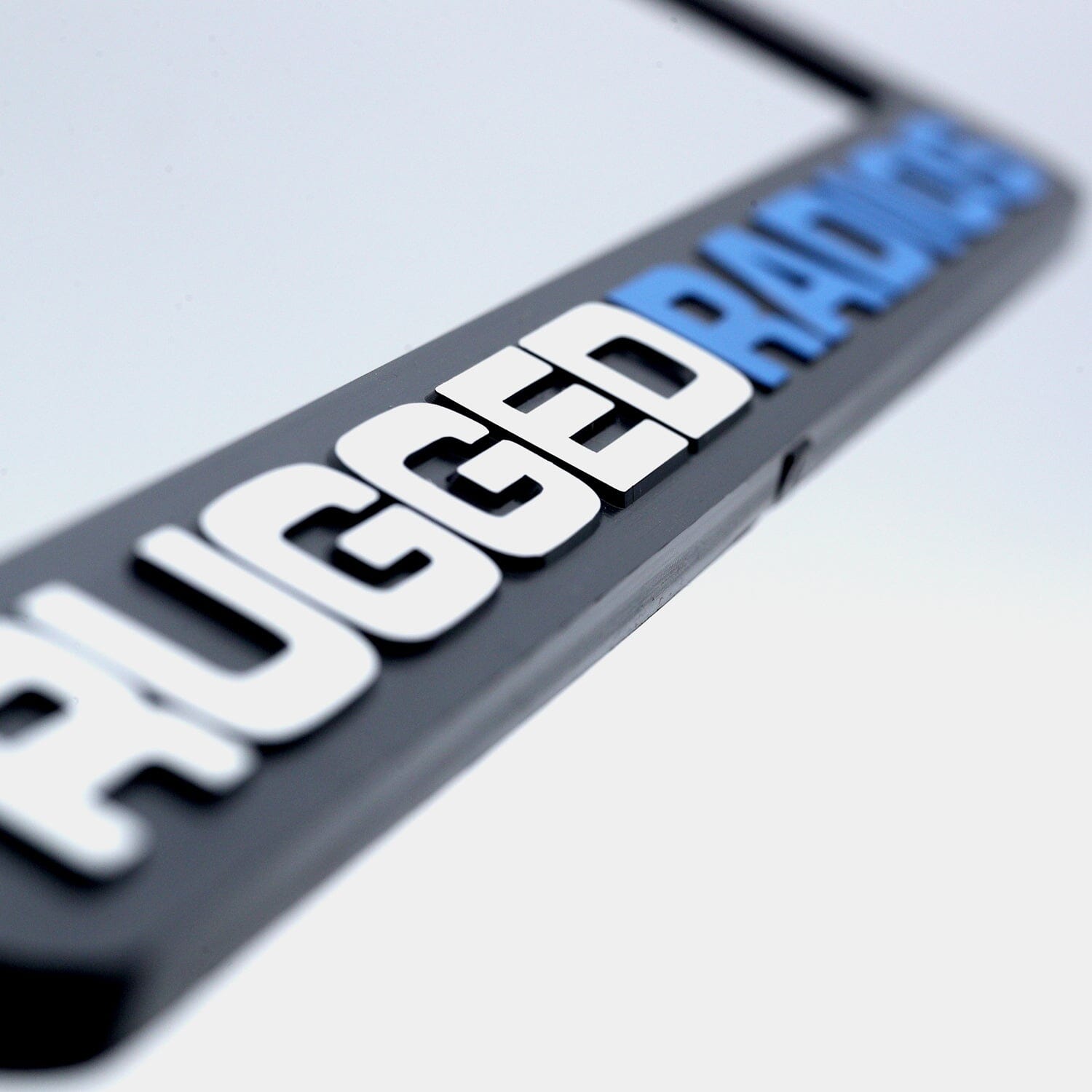 Photo of Go Further Rugged Radios License Plate Frames for Cars, Trucks, and Motorcycles by Rugged Radios - Premium for UTVs / Side by Sides