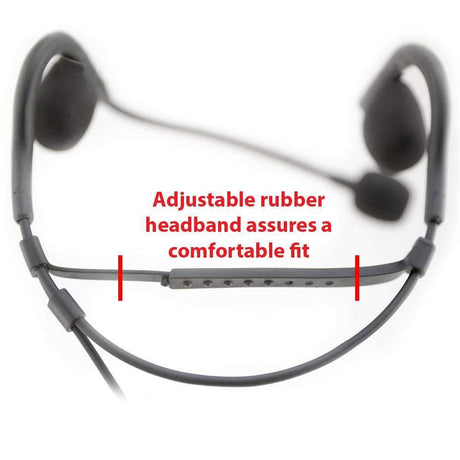 Photo of Ultralight H10 Headset for Rugged Handheld Radios by Rugged Radios - Premium for UTVs / Side by Sides