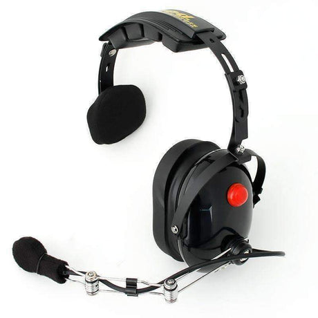 Photo of H15 Single Side Headset for 2-Way Radios - Black by Rugged Radios - Premium for UTVs / Side by Sides