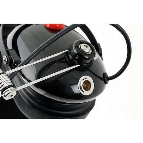 Photo of H15 Single Side Headset for 2-Way Radios - Black by Rugged Radios - Premium for UTVs / Side by Sides