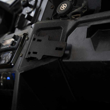 Photo of Radio and Speaker Mic Mount for Handheld Radios by Rugged Radios - Premium for UTVs / Side by Sides
