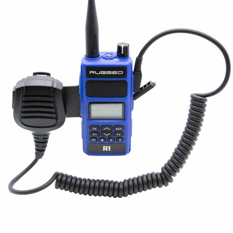 Photo of Radio and Speaker Mic Mount for Handheld Radios by Rugged Radios - Premium for UTVs / Side by Sides