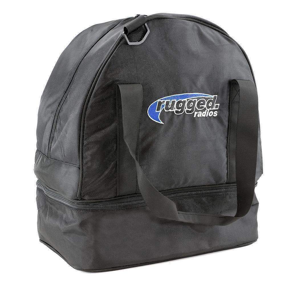 Photo of Helmet Bag with Bottom Storage Compartment by Rugged Radios - Premium for UTVs / Side by Sides