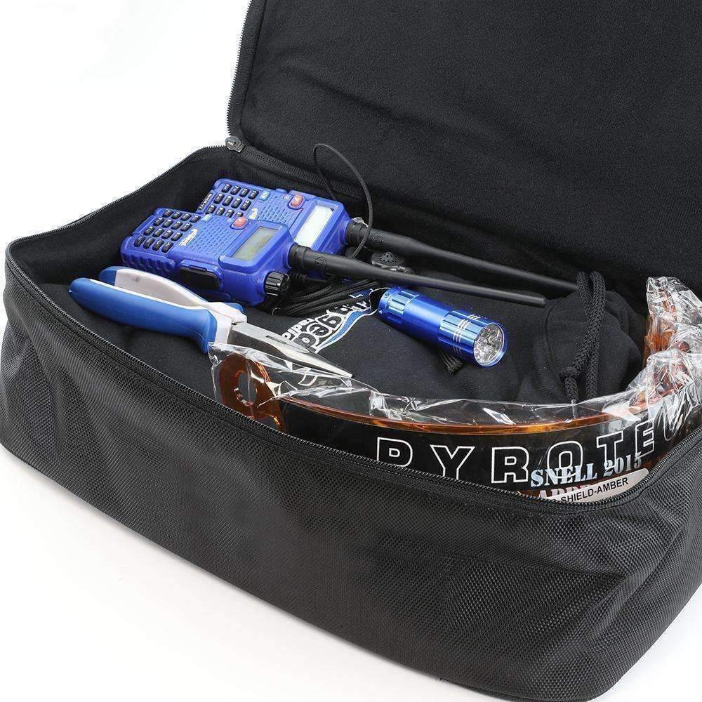 Photo of Helmet Bag with Bottom Storage Compartment by Rugged Radios - Premium for UTVs / Side by Sides