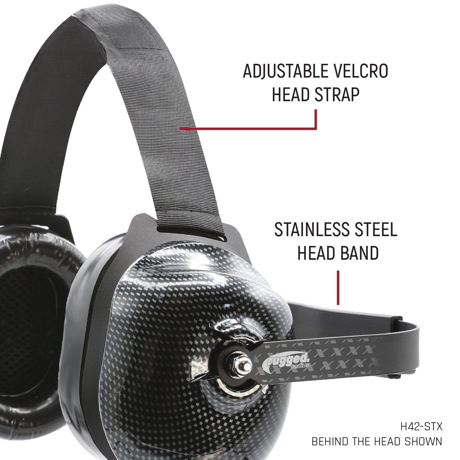 Photo of Rugged Radios ULTIMATE Alpha Audio Stereo Headset with Volume Control (OTH and BTH) by Rugged Radios - Premium for UTVs / Side by Sides